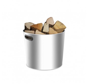 MIR-K18 KOSZ NA DREWNO ZE STALI NIERDZEWNEJ