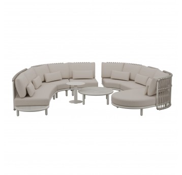 Modułowy zestaw wypoczynkowy Es Vedra 8 el. – kolekcja Maciej Zień × ESTI&ESTA