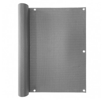 Osłona balkonowa w rolce 0,9 x 3 m szara