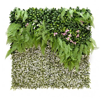 Panel kolorowych roślin Gipsówka