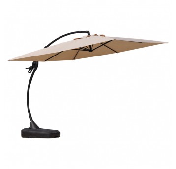 Parasol ogrodowy 3x4m Solano beżowy