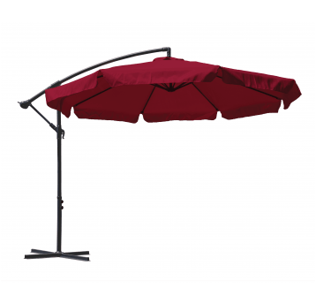 Parasol ogrodowy Czapla bordowy