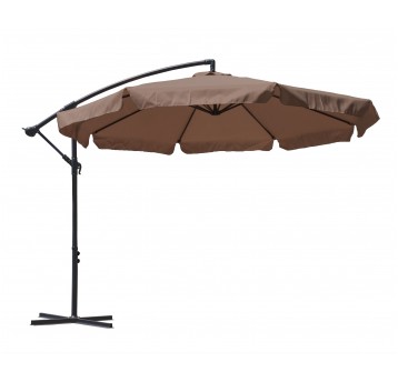 Parasol ogrodowy Czapla brązowy