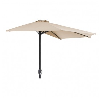 Parasol ogrodowy półokrągły Falkon beżowy