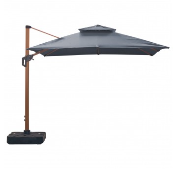 Parasol ogrodowy Roma MID antracytowy
