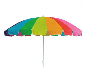 Parasol plażowy 220 cm z TILT Rainbow