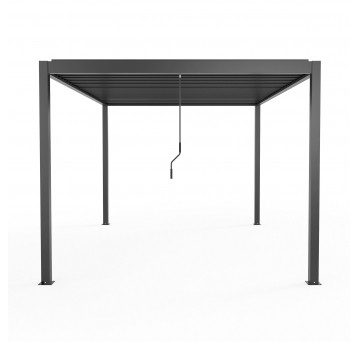 Pergola aluminiowa 3x3x2.3m antracyt