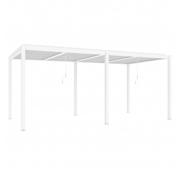 Pergola tarasowa Luxe 5.8 x 4 m biała