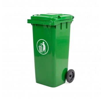 Pojemnik na odpady 120 L zielony