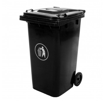 Pojemnik na odpady 240 L czarny