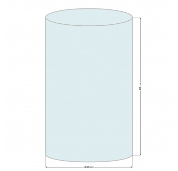 Pokrowiec na ogrzewacz ogrodowy 40x85 cm