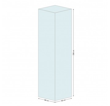 Pokrowiec na ogrzewacz ogrodowy 56x52x226 cm