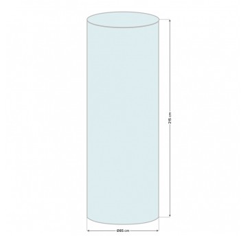 Pokrowiec na ogrzewacz ogrodowy 85x215 cm