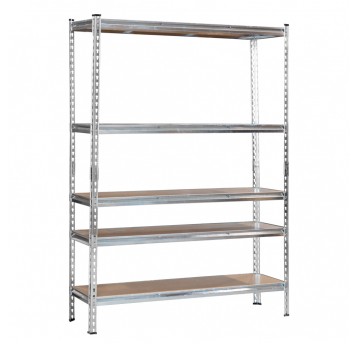 Regał magazynowy G 180x130x40 300kg srebrny