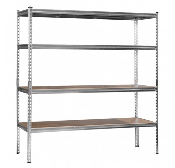 Regał magazynowy G 180x170x60 300kg srebrny