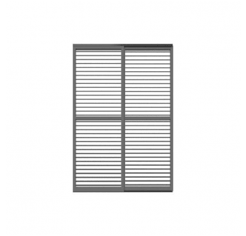 Ściana żaluzjowa przesuwna 175x258cm ELITE