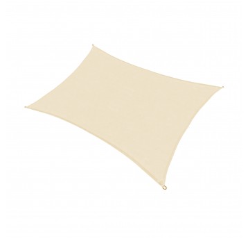 Żagiel przeciwsłoneczny prostokątny 4 x 5 m beżowy