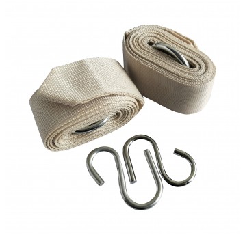 Zestaw 2 taśm do mocowania hamaka 3 m