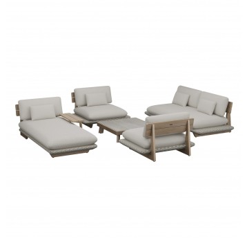 Zestaw mebli kawowych Tulum 6 el. – kolekcja Maciej Zień × ESTI&ESTA